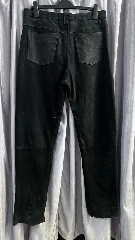 Pantaloni piele L-XL PPI0155 4 Pantaloni piele L-XL PPI0155 - imagine 4