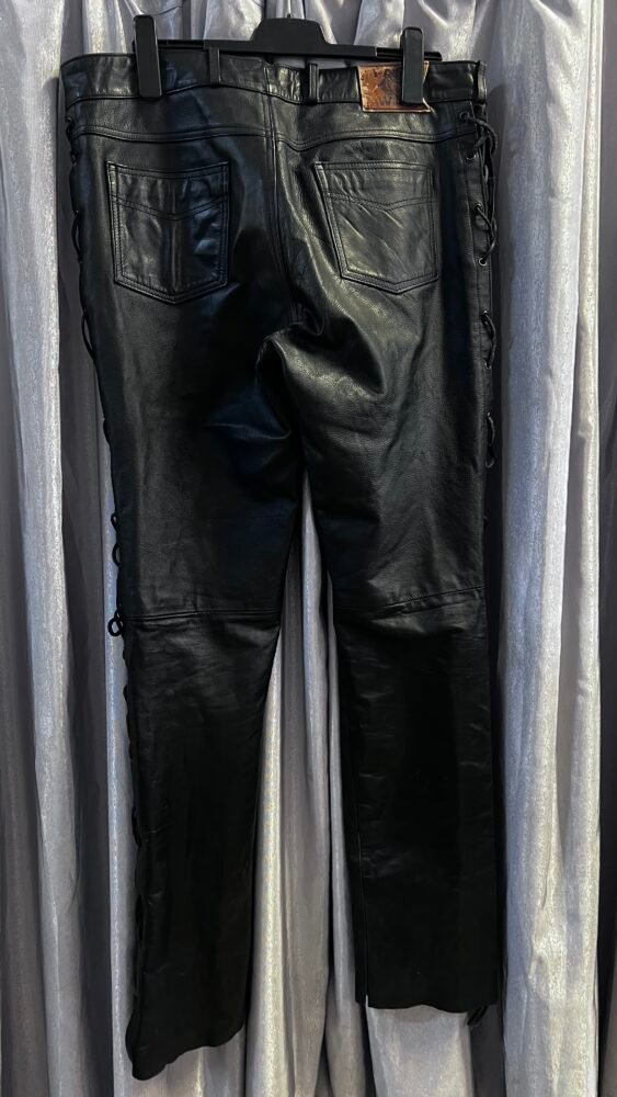 Pantaloni piele XL PPI0166 4 Pantaloni piele XL PPI0166 - imagine 4