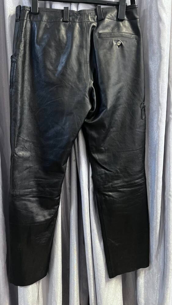 Pantaloni piele XL PPI0169 4 Pantaloni piele XL PPI0169 - imagine 4