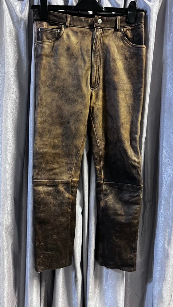 Pantaloni piele mărimea S PPI0170 2 Pantaloni piele mărimea S PPI0170 - imagine 2