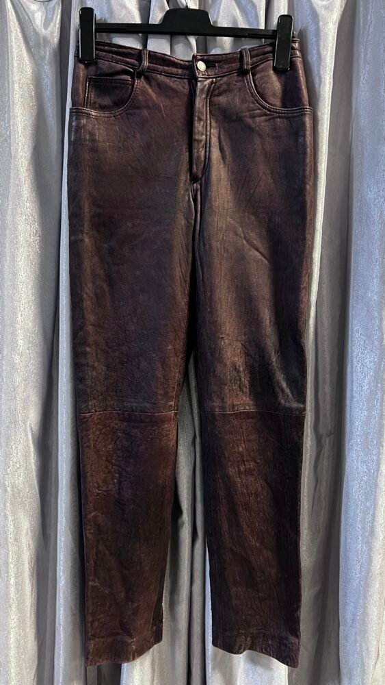Pantaloni piele mărimea S PPI0171 2 Pantaloni piele mărimea S PPI0171 - imagine 2