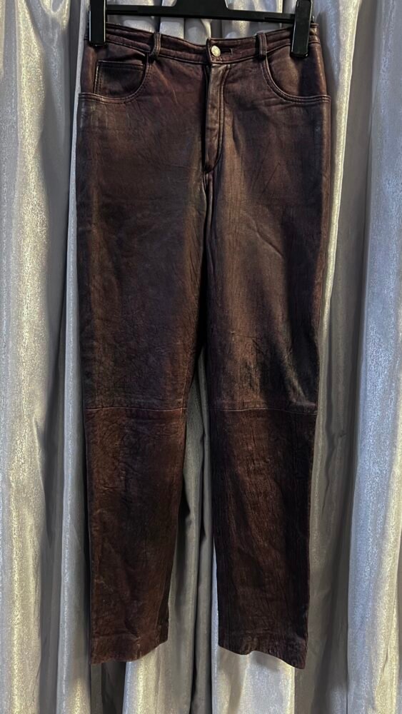 Pantaloni piele mărimea S PPI0171 3 Pantaloni piele mărimea S PPI0171 - imagine 3