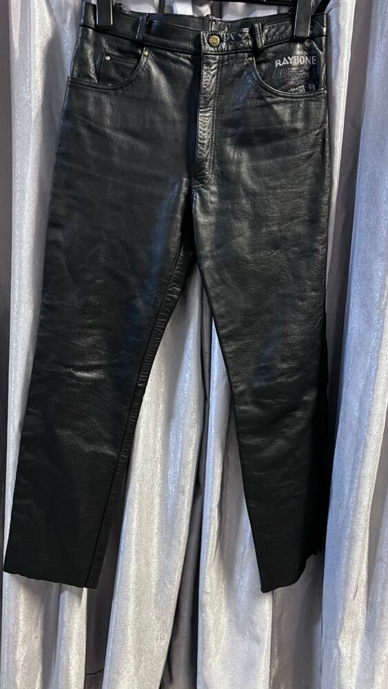 Pantaloni piele mărimea M PPI0172 2 Pantaloni piele mărimea M PPI0172 - imagine 2