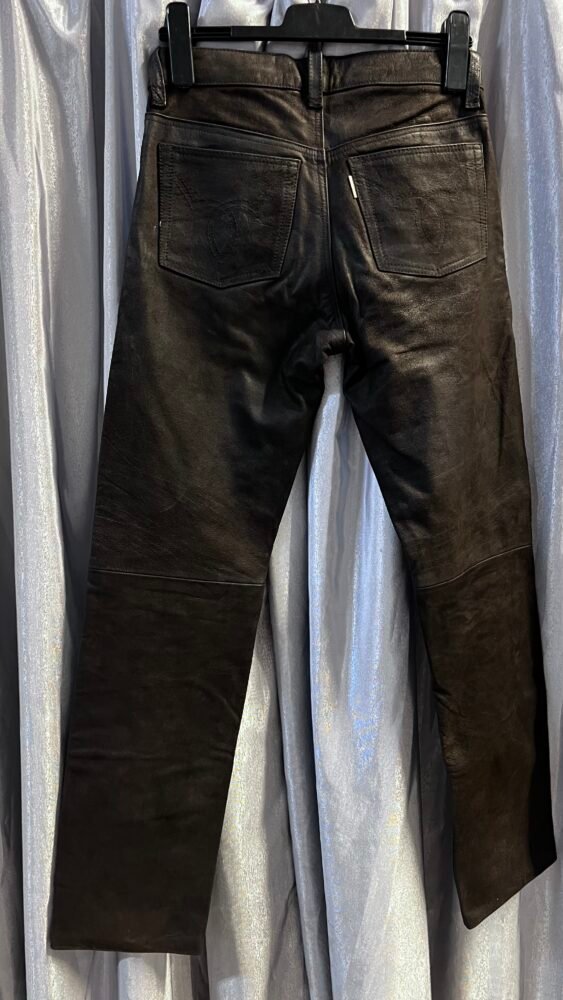 Pantaloni piele mărimea S-M PPI0176 4 Pantaloni piele mărimea S-M PPI0176 - imagine 4