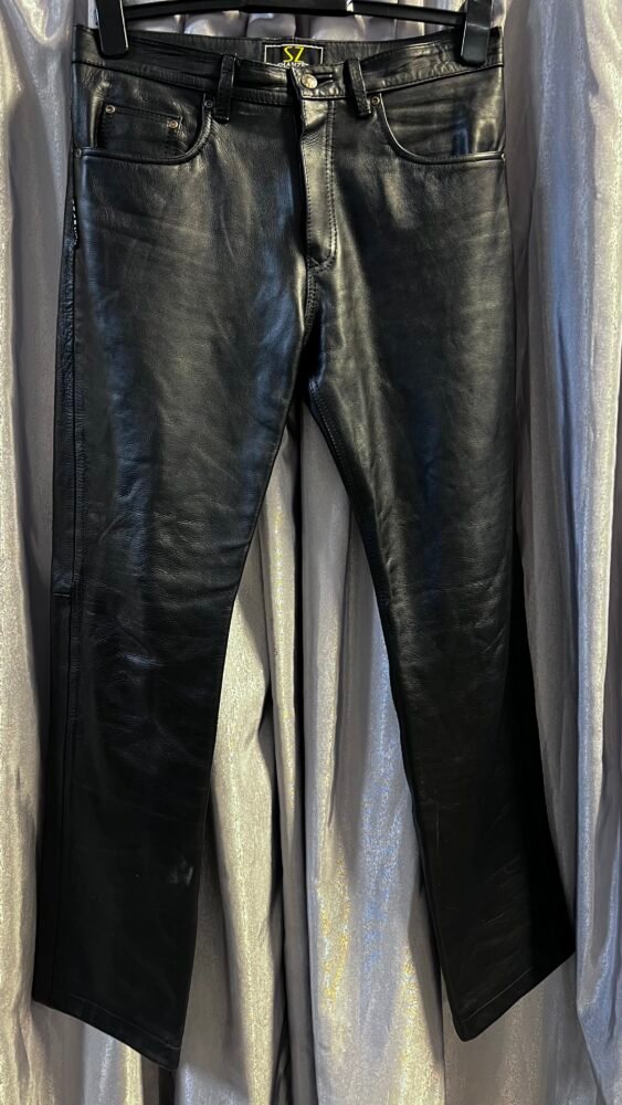 Pantaloni piele mărimea 34 PPI0175 2 Pantaloni piele mărimea 34 PPI0175 - imagine 2