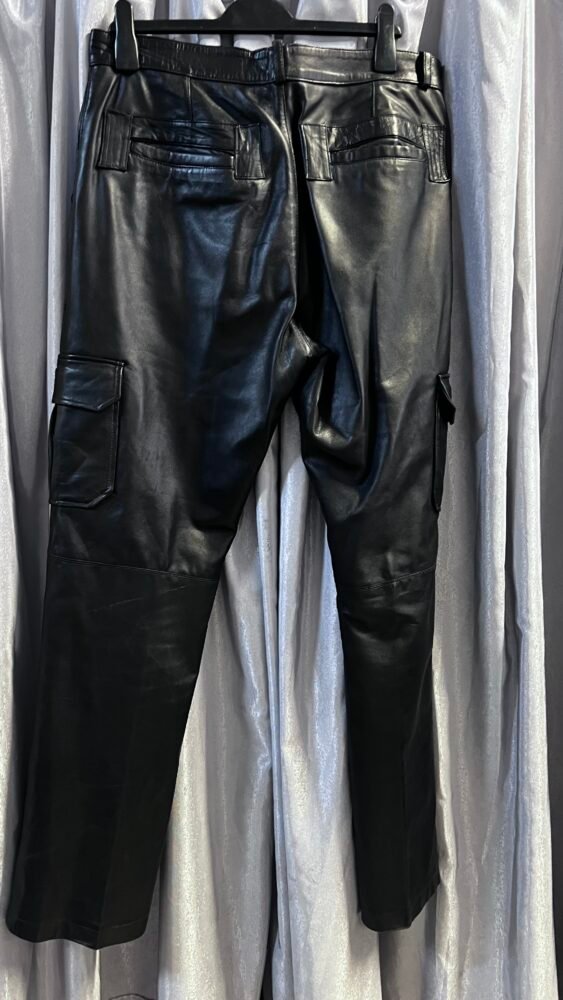 Pantaloni piele marimea XL PPI0179 4 Pantaloni piele marimea XL PPI0179 - imagine 4