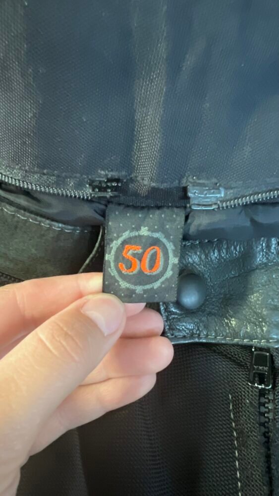 Pantaloni piele mărimea 50 PPI0195 5 Pantaloni piele mărimea 50 PPI0195 - imagine 5