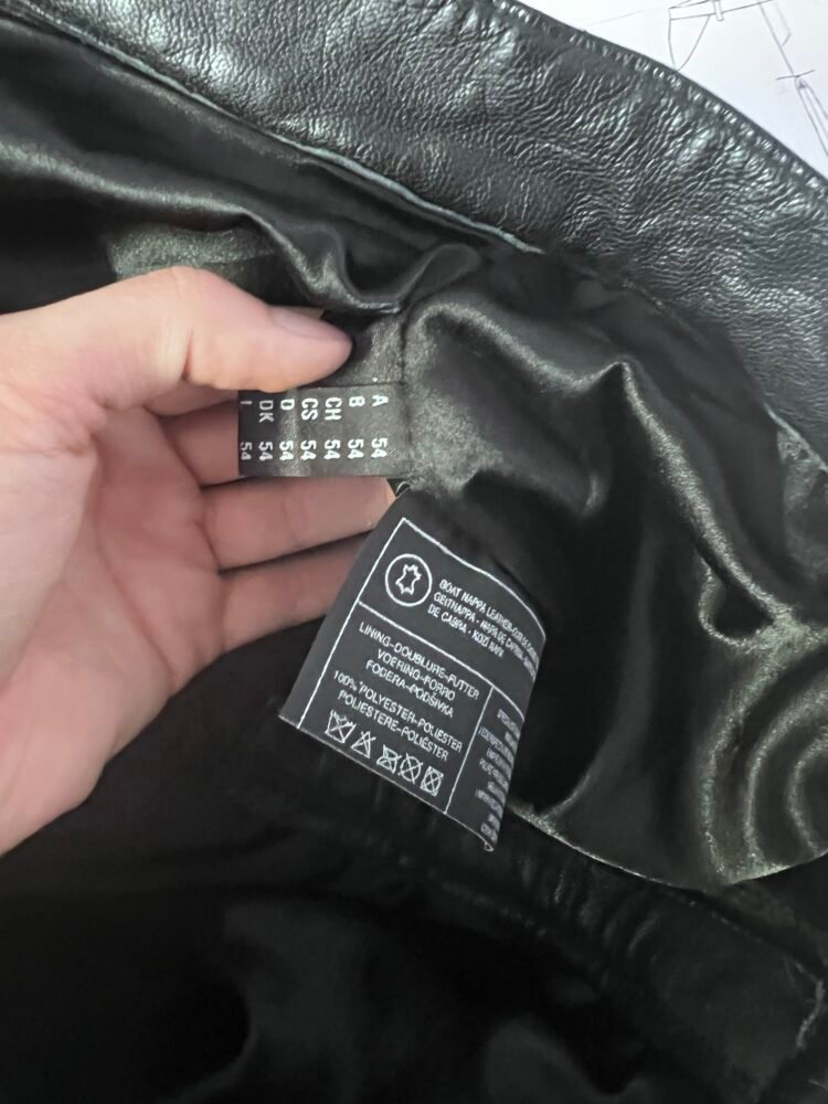 Pantaloni piele L-XL PPI0208 6 Pantaloni piele L-XL PPI0208 - imagine 6