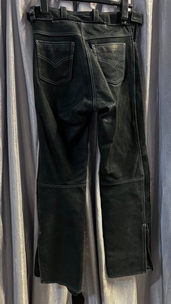 Pantaloni piele mată Road XS PPI0220 4 Pantaloni piele mată Road XS PPI0220 - imagine 4