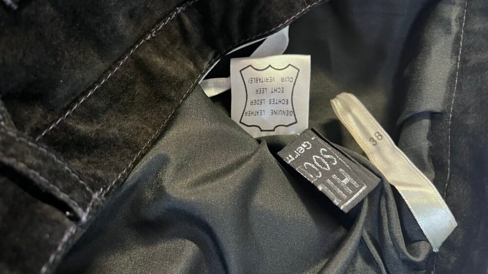 Pantaloni piele întoarsă XS PPI0218 5 Pantaloni piele întoarsă XS PPI0218 - imagine 5