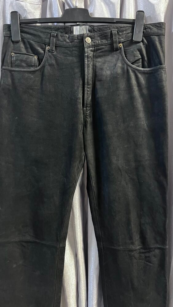 Pantaloni piele mărimea 54 PPI0222 3 Pantaloni piele mărimea 54 PPI0222 - imagine 3