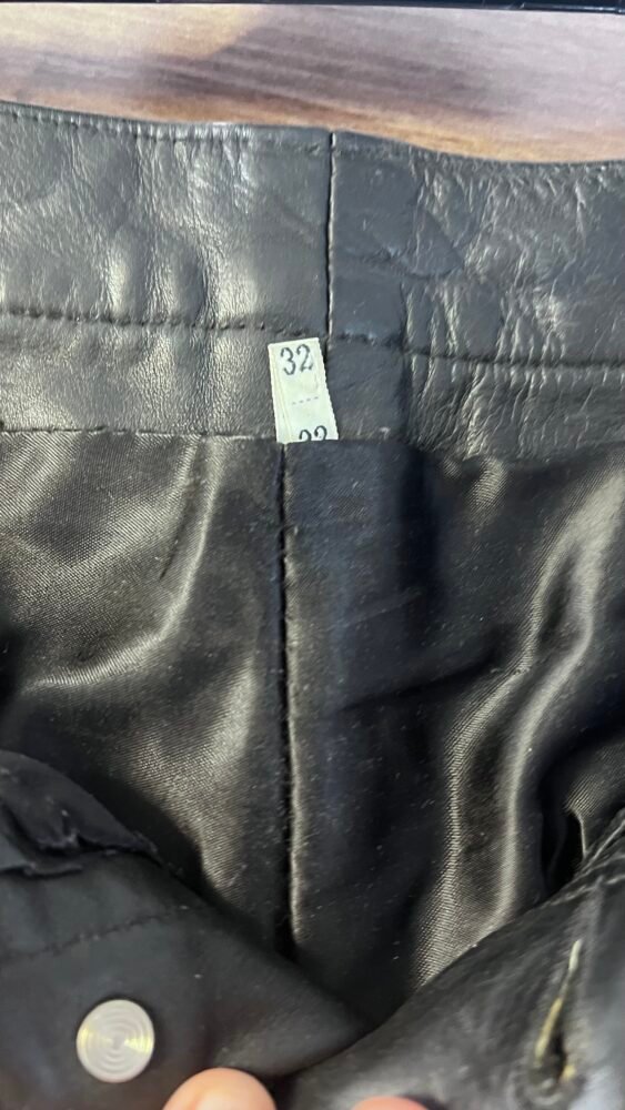 Pantaloni piele mărimea 32 PPI0232 5 Pantaloni piele mărimea 32 PPI0232 - imagine 5