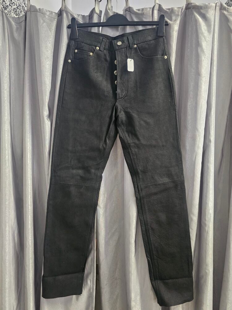 Pantaloni moto piele M PPI0239