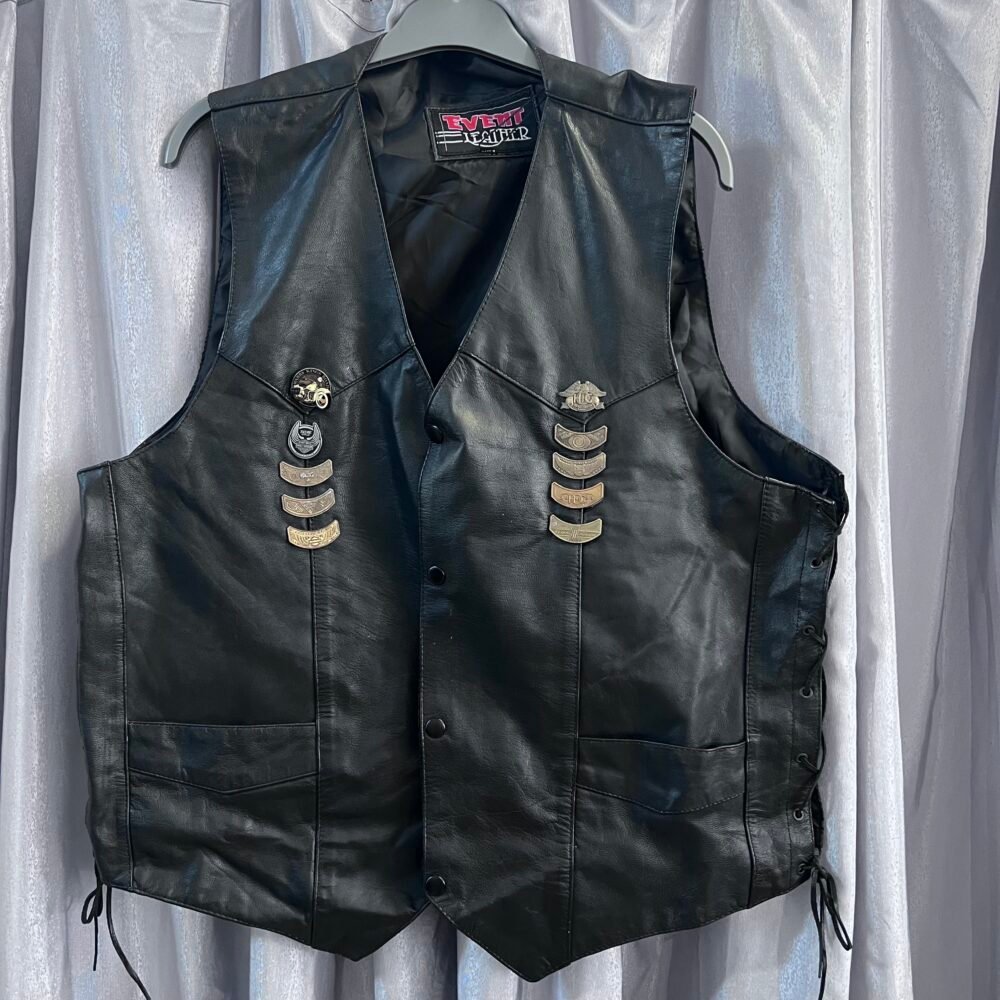 Vestă piele XL VES0013