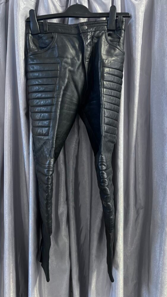 Pantaloni piele mărimea XS PPI0247 2 Pantaloni piele mărimea XS PPI0247 - imagine 2