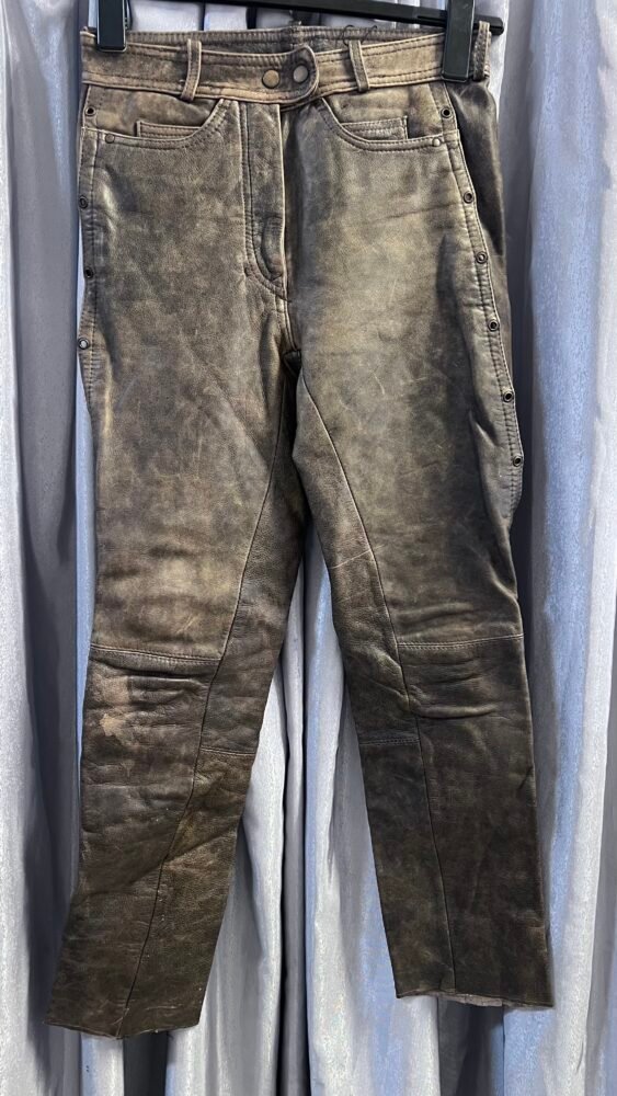 Pantaloni piele mărimea M PPI0253 3 Pantaloni piele mărimea M PPI0253 - imagine 3