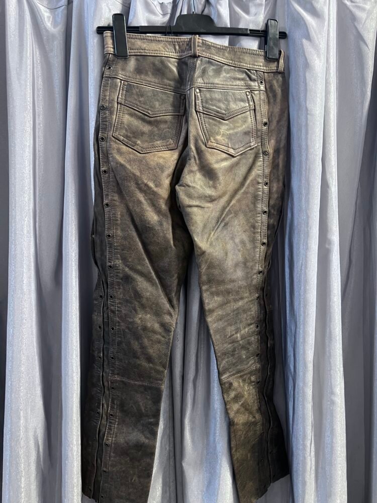 Pantaloni piele mărimea M PPI0253 4 Pantaloni piele mărimea M PPI0253 - imagine 4