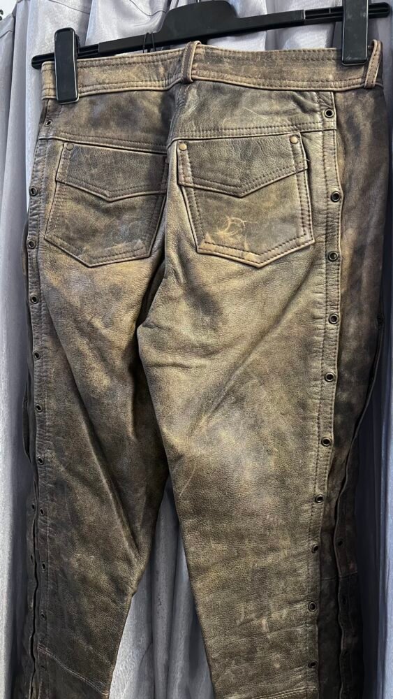 Pantaloni piele mărimea M PPI0253 5 Pantaloni piele mărimea M PPI0253 - imagine 5