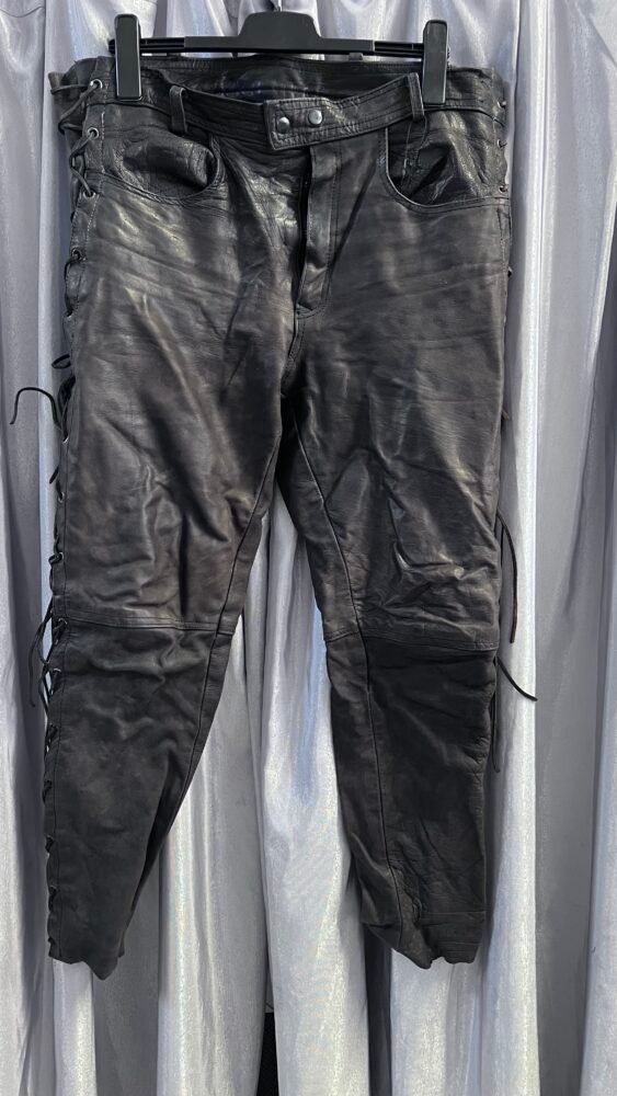 Pantaloni piele mărimea XL PPI0255 3 Pantaloni piele mărimea XL PPI0255 - imagine 3