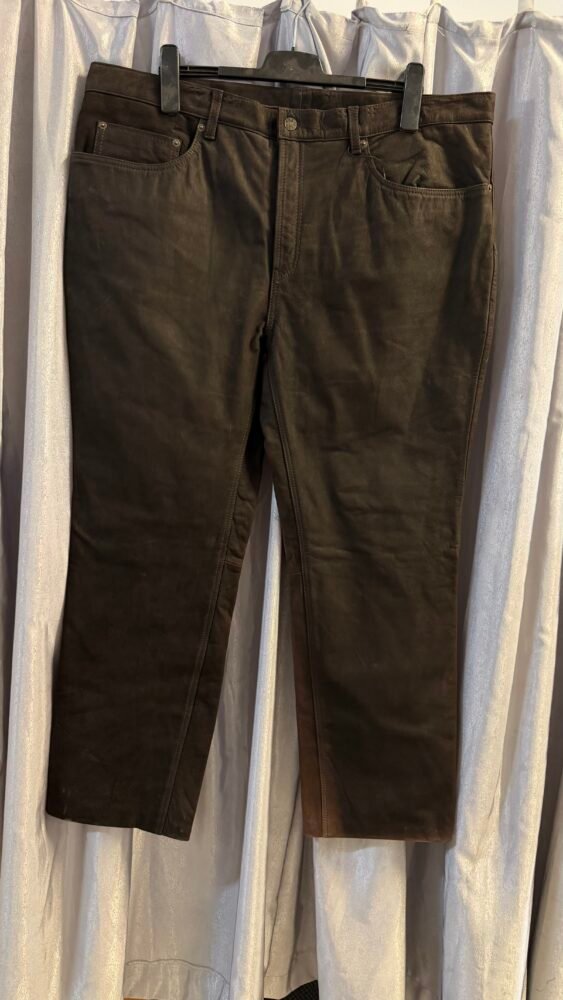 Pantaloni piele mărimea 62 PPI0268 2 Pantaloni piele mărimea 62 PPI0268 - imagine 2
